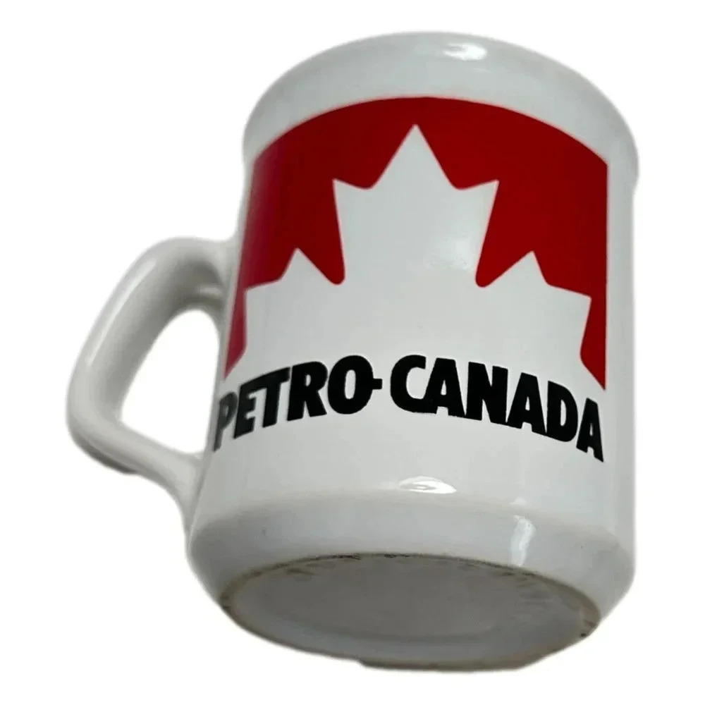 Petro Canada‎ Gas Station Coffee Mug  Ceramic Vintage